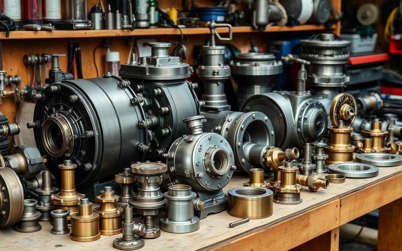 Marine spare parts and machinery components
